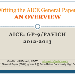 Aice general paper practice test