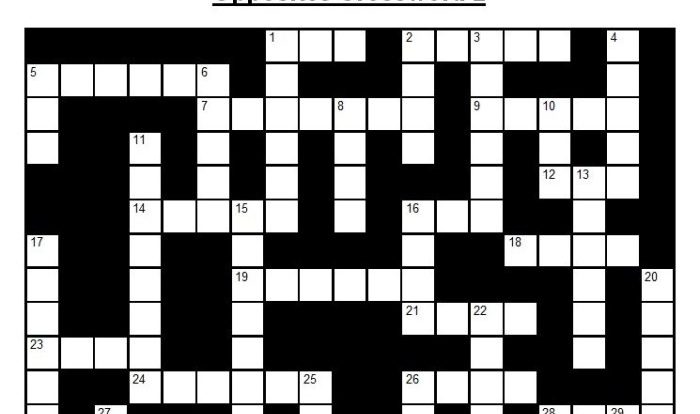 Opposite of c a l o r crossword