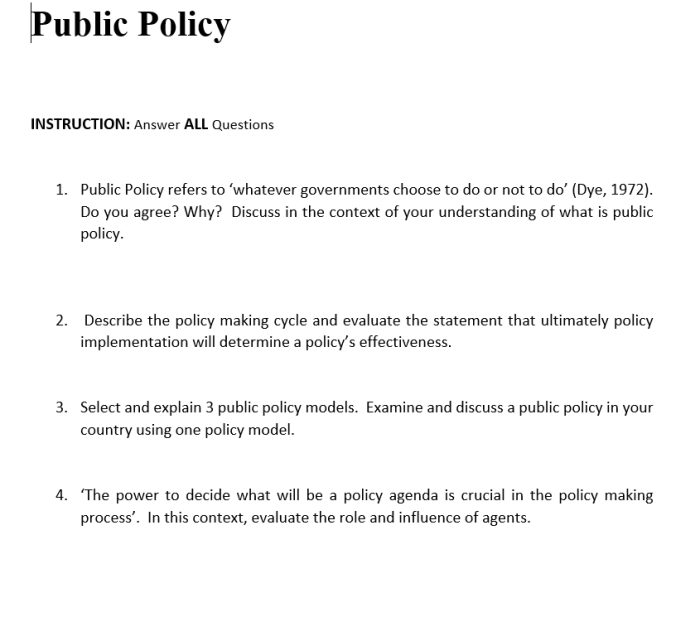 The public in public policy icivics answer key