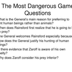 The most dangerous game questions and answers pdf